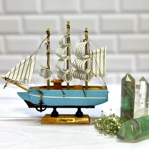 کشتی چوبی وارداتی 18 سانت