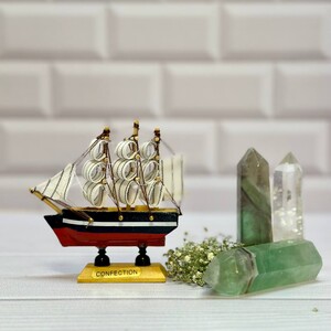 کشتی چوبی وارداتی 10 سانت