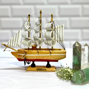 کشتی چوبی وارداتی 18 سانت