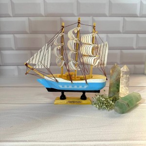 کشتی چوبی وارداتی 17 سانت