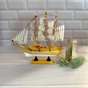 کشتی چوبی وارداتی 17 سانت