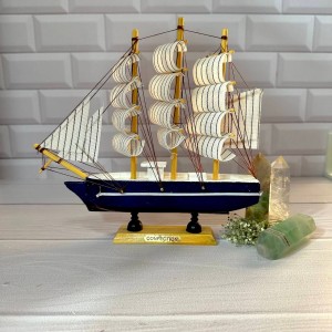 کشتی چوبی وارداتی 21 سانت