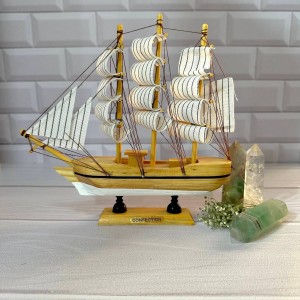 کشتی چوبی وارداتی 21 سانت