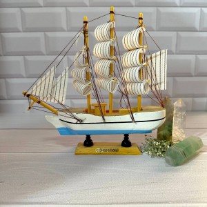 کشتی چوبی وارداتی 21 سانت