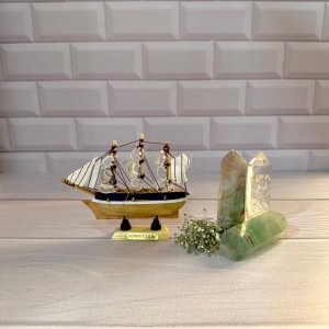 کشتی چوبی وارداتی 11 سانت