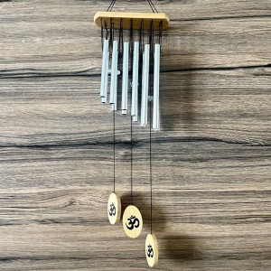 بادزنگ فلزی 12 میله نقره ای