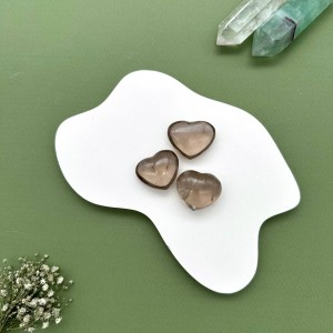 کریستال کوارتز قلبی دودی