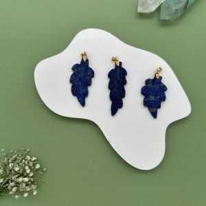 آویز برگ لاجورد افغان