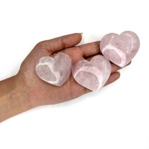 کوارتز صورتی قلبی