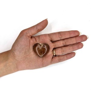 کریستال کوارتز قلبی دودی