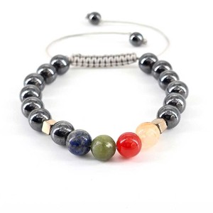 دستبند سنگ حدید و پنج عنصر