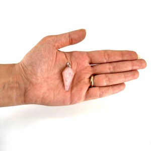 شاقول (پاندول ) کوارتز صورتی ماداگاسکار