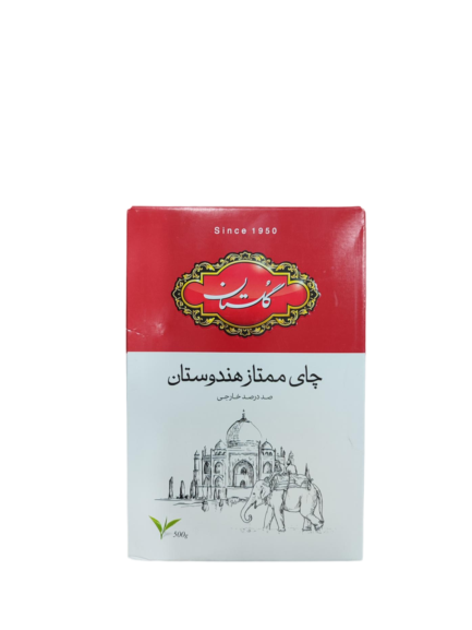 چای هندوستان ممتاز 500 گرمی گلستان
