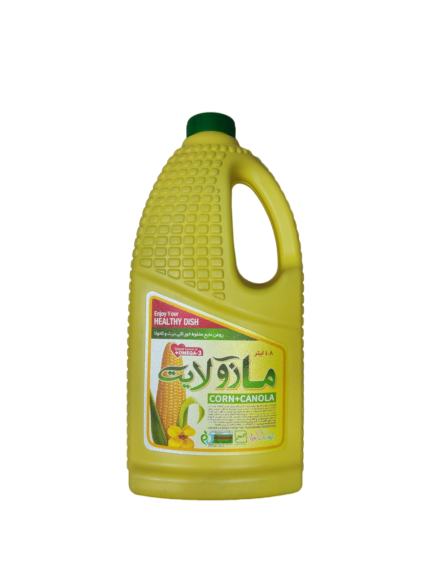 روغن ذرت و کانولا 1800 میلی لیتری مازولایت