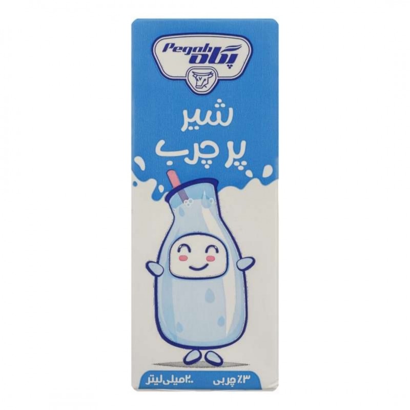 شیر پاکتی 200 سی سی پگاه