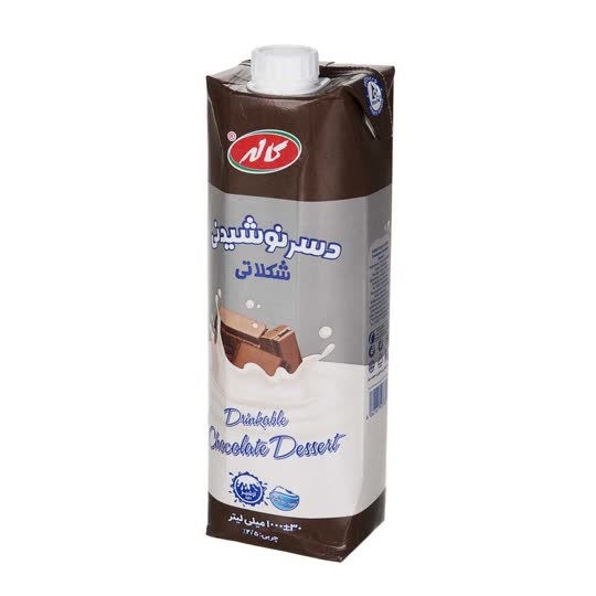 دسر نوشیدنی شکلاتی یک لیتری کاله