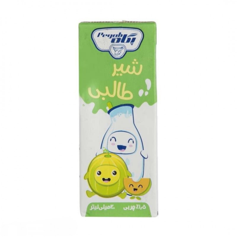 شیر طالبی استریل پاکتی 200 سی سی پگاه