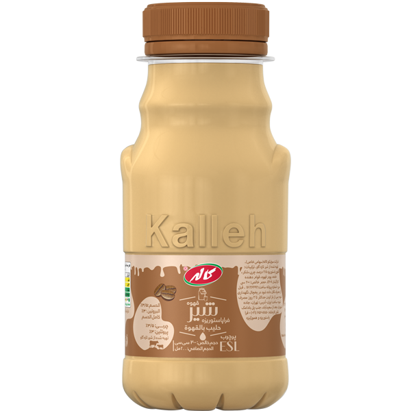 شیر قهوه بطری 200 سی سی کاله