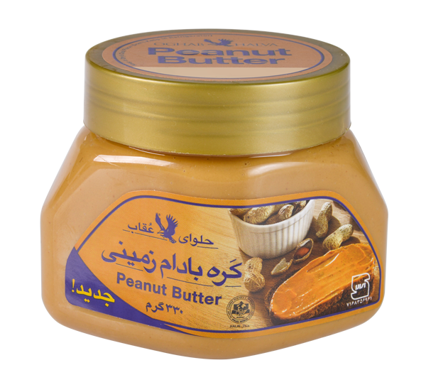 کره بادام زمینی 350 گرم عقاب