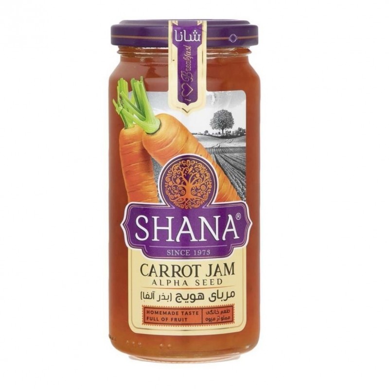 مربای هویج 310 گرم شانا