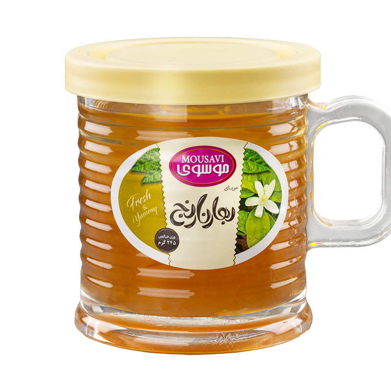 مربای بهارنارنج 245 گرم ویکتوریا ( لیوانی ) موسوی