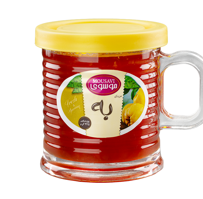 مربای به 245 گرم ویکتوریا ( لیوانی ) موسوی