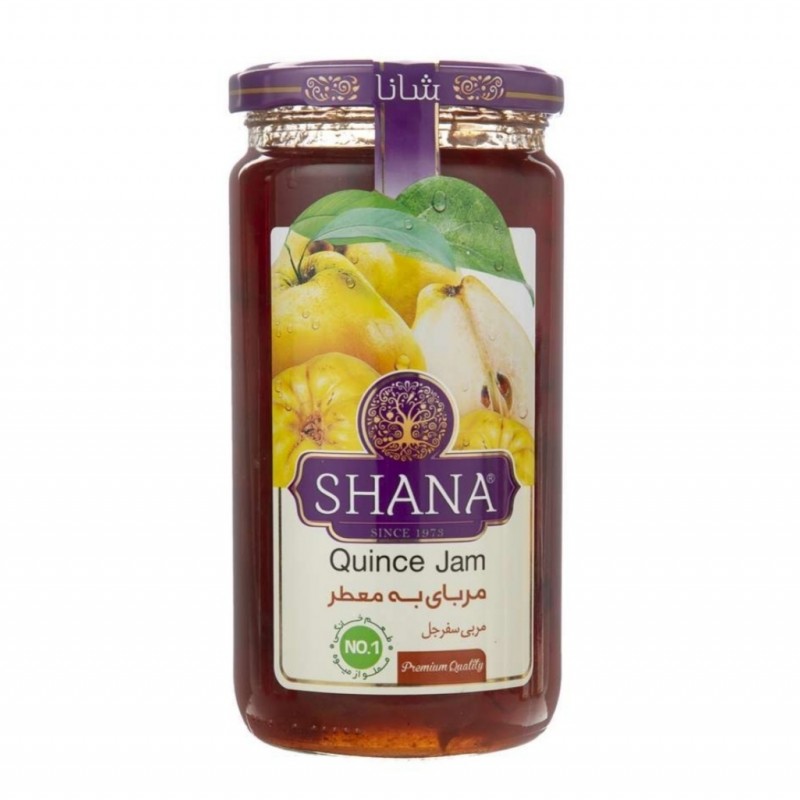 مربا به شیشه 830 گرم شانا