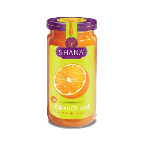 مربا پرتقال 570 گرم شیشه شانا