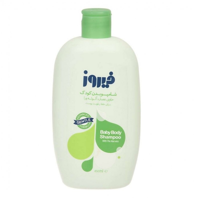 شامپو بدن کودک فیروز حاوی عصاره آلوئه‌ورا 300 میلی‌لیتر
