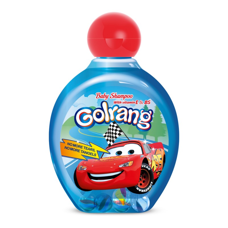 شامپو بچه تیله‌ای آبی گلرنگ