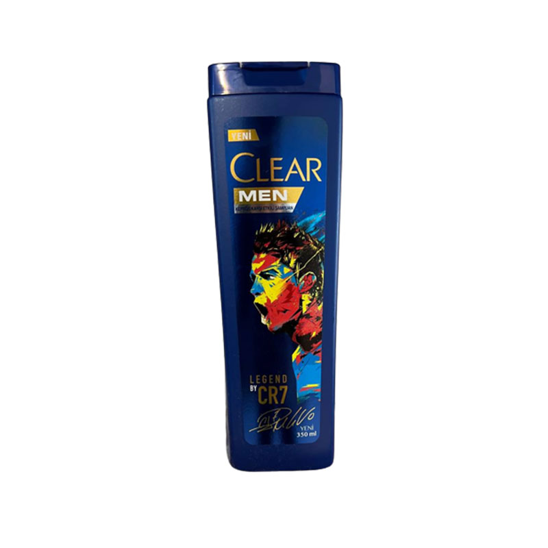 شامپو ضدشوره تقویت‌کننده مدل CR7 ویژه آقایان حجم 350 میلی‌لیتر کلیر