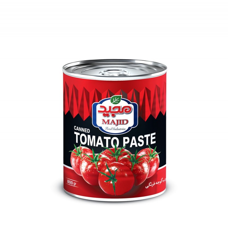 رب گوجه‌فرنگی 800 گرم مجید