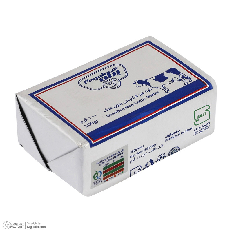 کره پاستوریزه 100 گرم پگاه