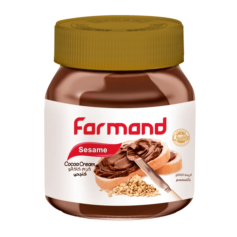 کرم کاکائو کنجدی فرمند