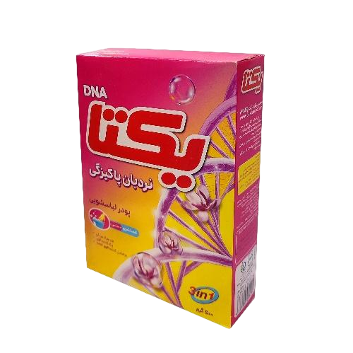 پودر لباسشویی دستی یکتا مدل DNA حجم 500 گرم