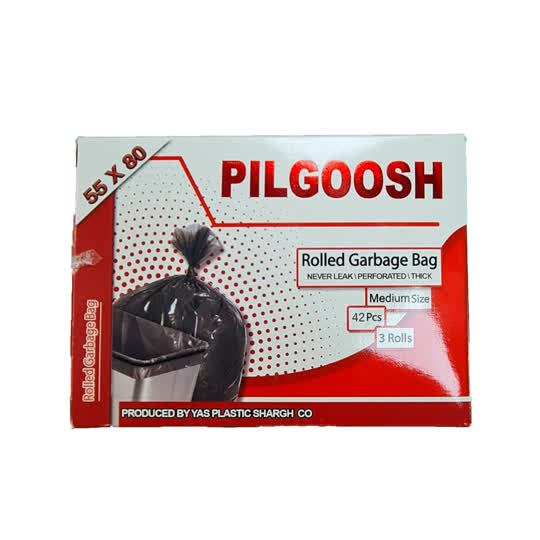 کیسه زباله سیاه ( 80 * 55 ) پیلگوش