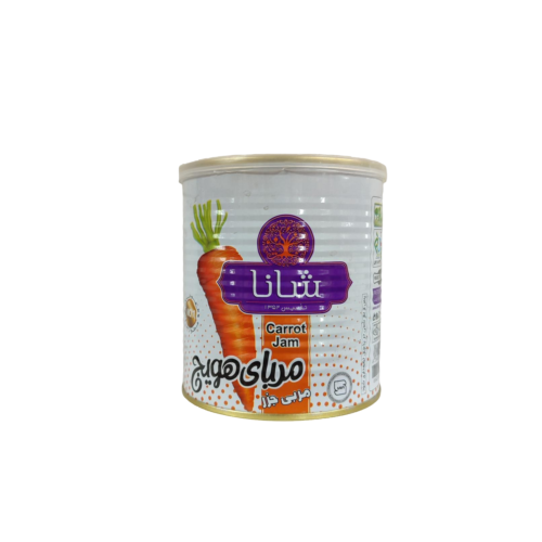 مربای هویج قوطی 900 گرم شانا