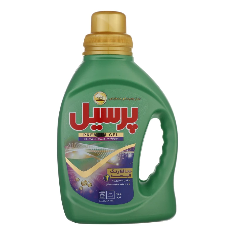 مايع لباسشويي پرسیل مدل رنگین شوی وزن 900 گرم