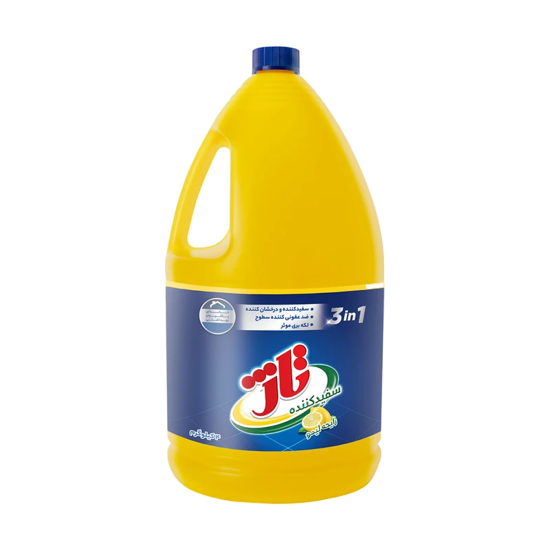 مایع سفید کننده تاژ مدل رایحه لیمو وزن 4 کیلوگرم