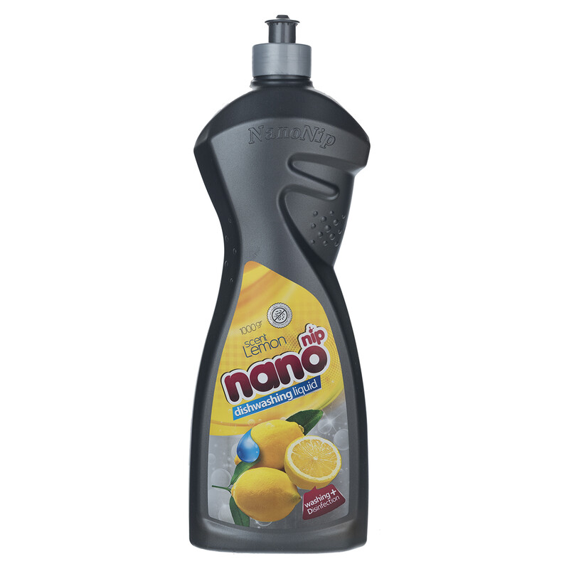 مایع ظرفشویی نانو نیپ مدل Lemon مقدار 1000 گرم