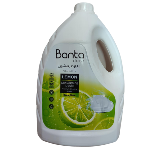 مایع ظرفشویی مدل لیمو بانتاکلین - 4 لیتر