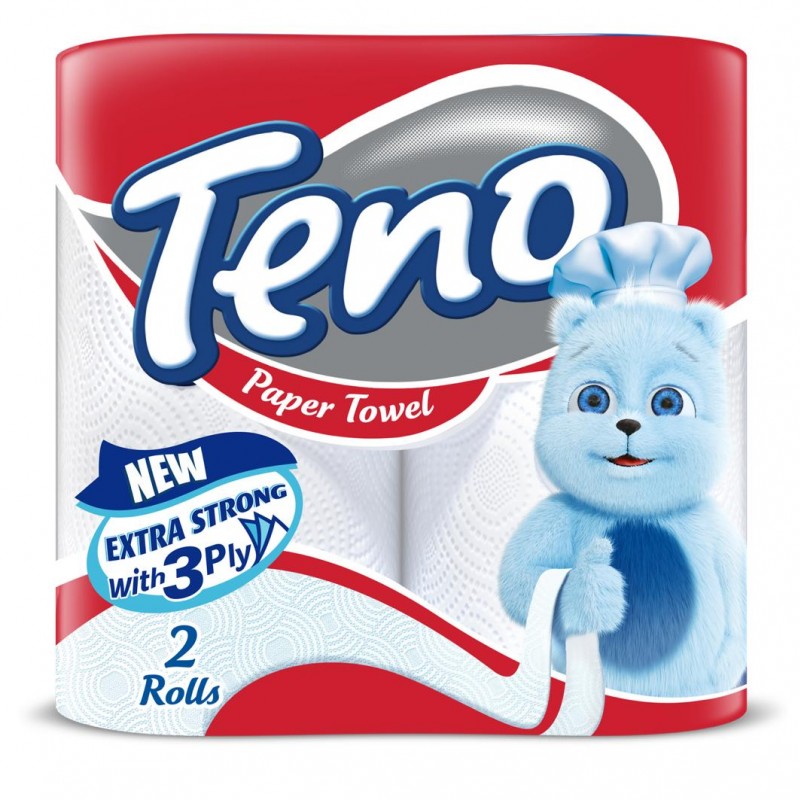 دستمال توالت 2 رول تنو