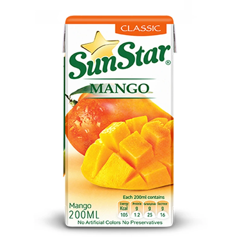 آبمیوه انبه سان استار 200 میلی لیتر