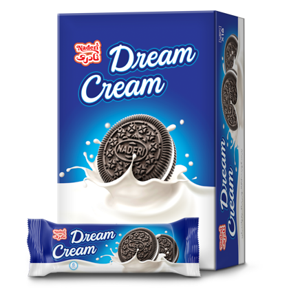 بیسکویت کریم دریم وانیلی نادری