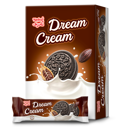 بیسکویت کریم دریم کاکائویی نادری