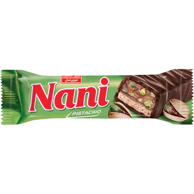 شکلات نانی با مغز پسته شیرین عسل