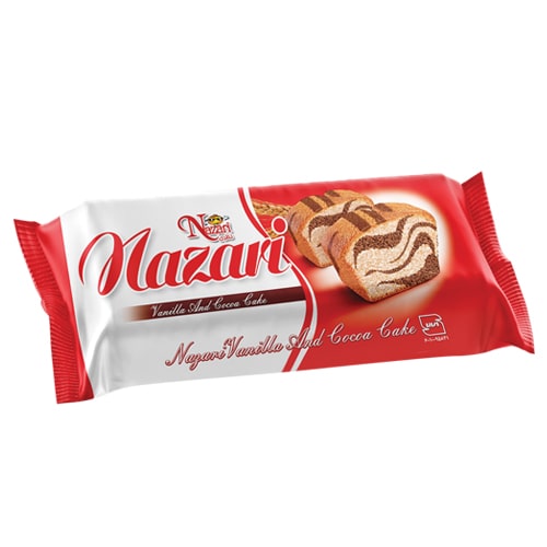 کیک رویال روغنی وانیلی نظری