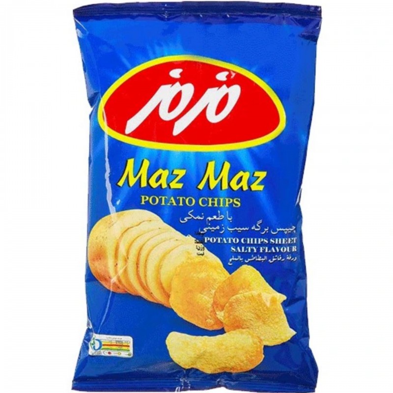 چیپس نمکی مزمز