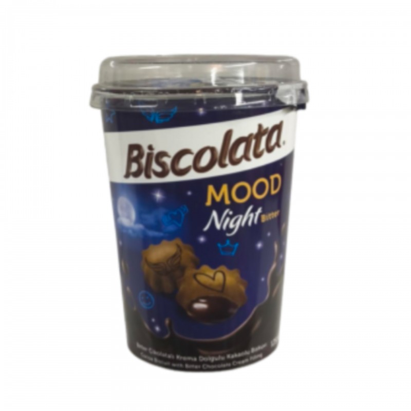 بیسکولات آبی تلخ 125 گرم