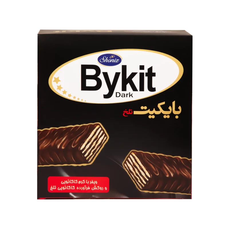 بایکیت شکلاتی تلخ بسته ای 20 عددی شونیز